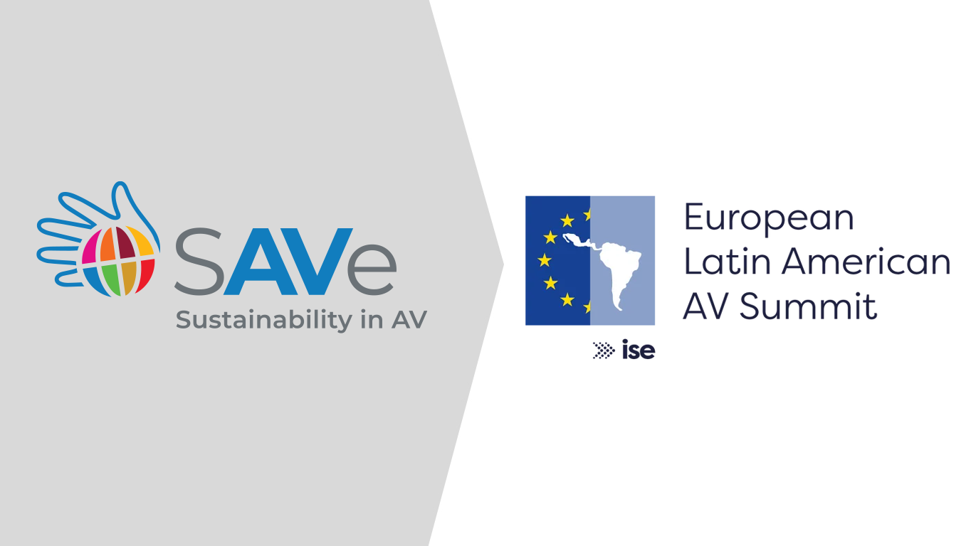 SAVE to Host Sustainability Session at ISE 2024 European / Latin American AV Summit