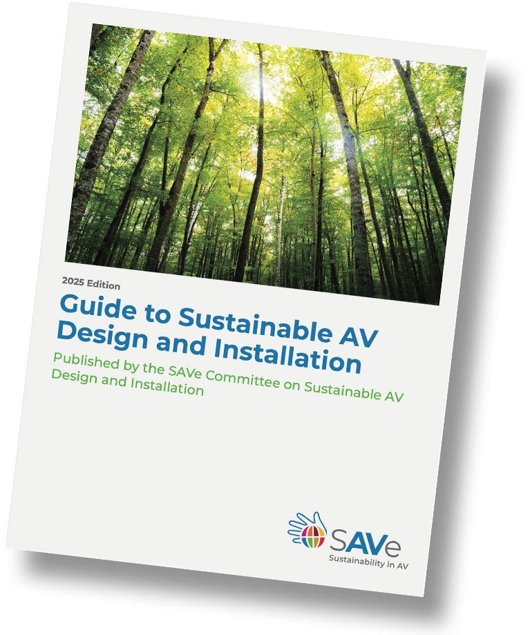 A Guide to Sustainable AV Design and Installation 2025